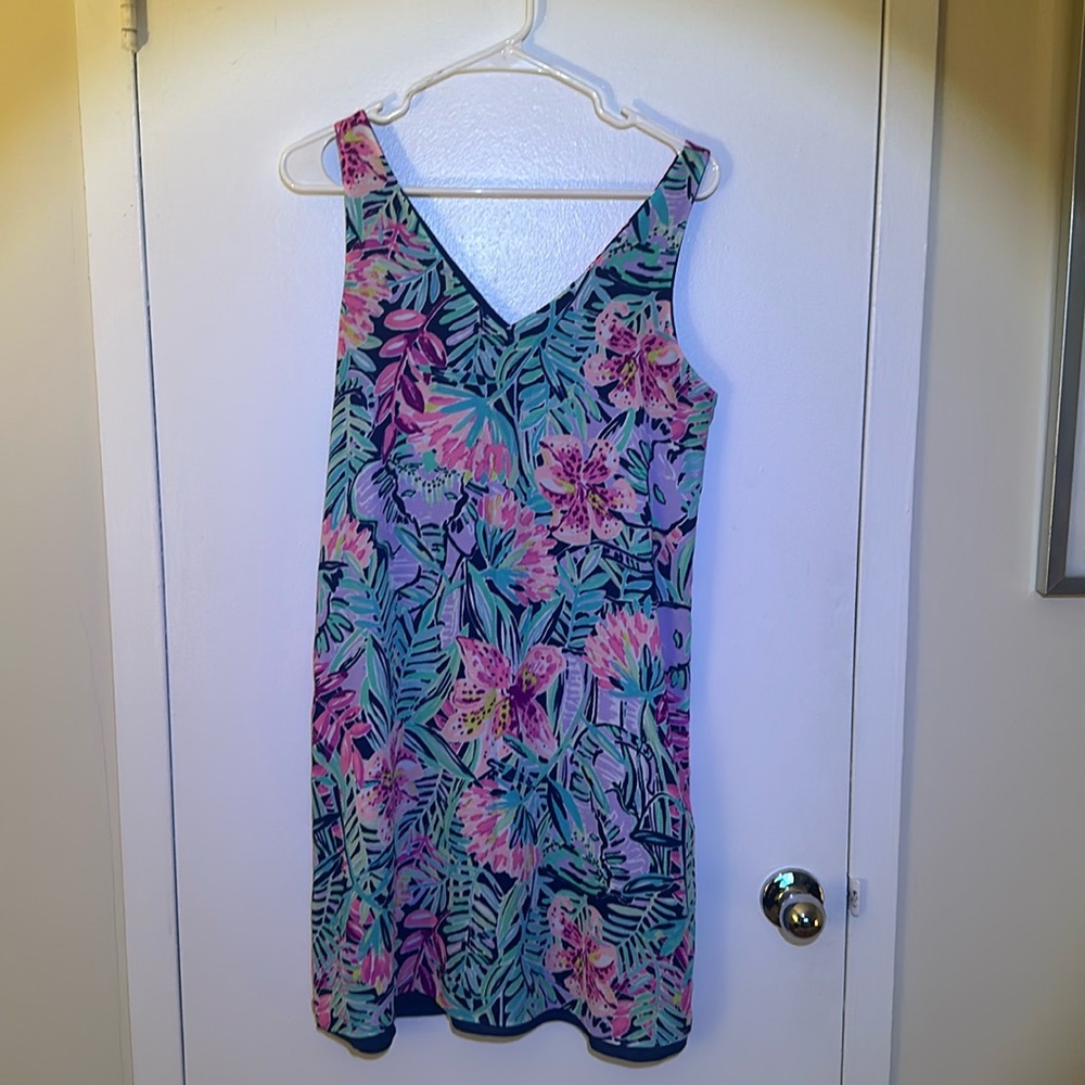 Lilly Pulitzer Florin Reversible Sleeveless V-Neck Dress